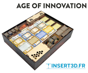 Age of Innovation - Insert de jeu compatible livré assemblé