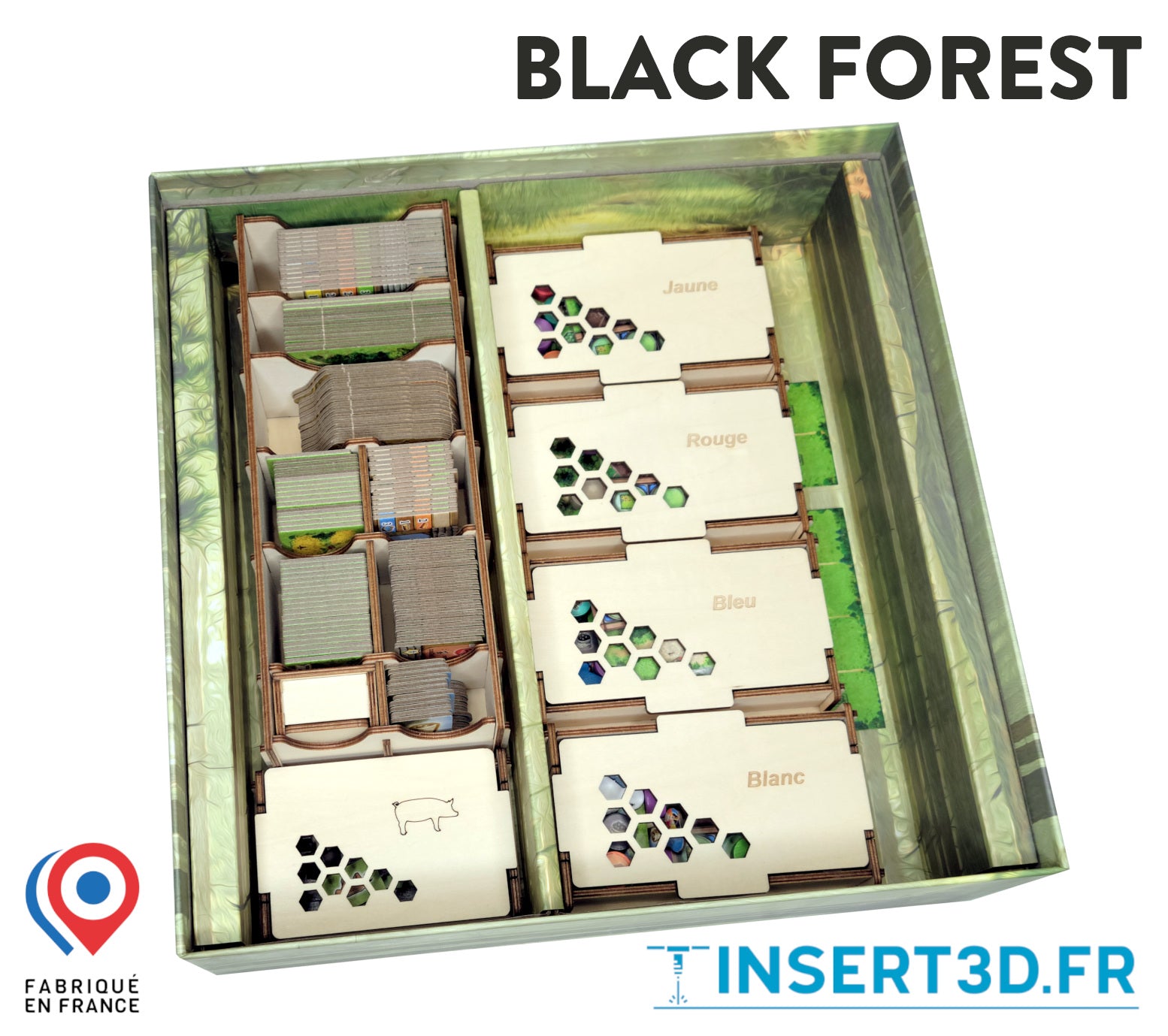 Black Forest - Insert de jeu compatible - livré assemblé