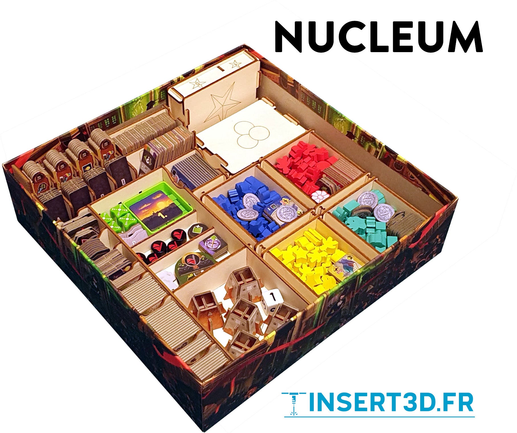 Nucleum - Insert de jeu compatible - livré assemblé