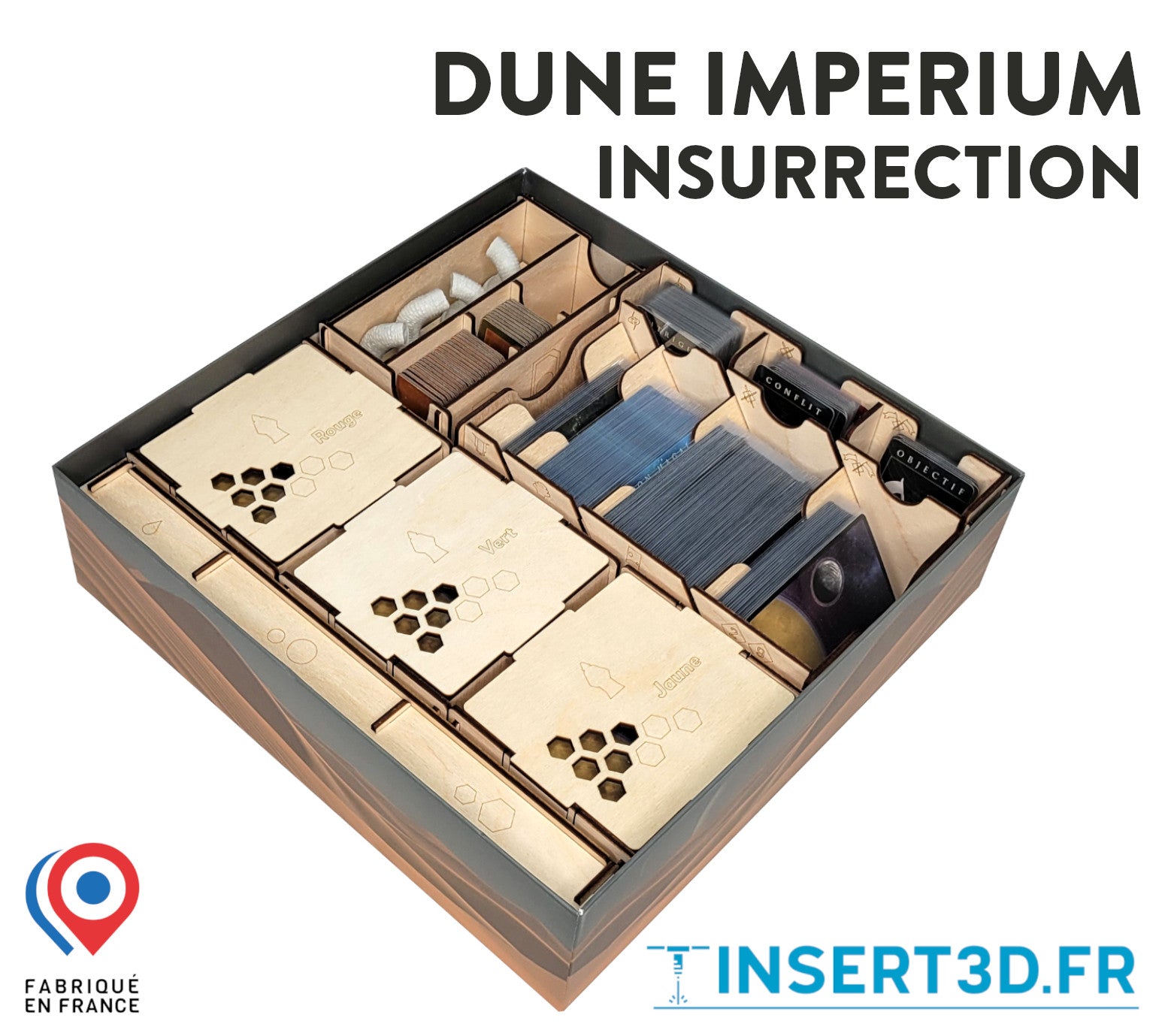 Dune Imperium Insurrection - Insert de jeu compatible