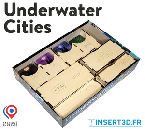 UnderwaterCities - Insert de jeu compatible - livré assemblé