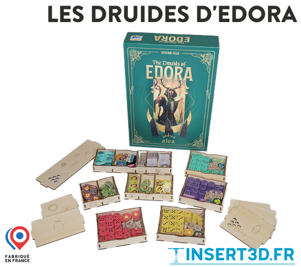Les Druides d'Edora - Insert de jeu compatible