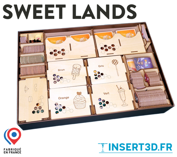 Sweet Lands - Insert de jeu compatible