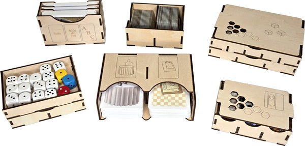 Grand Austria Hotel +  extensions - Insert de jeu compatible - livré assemblé