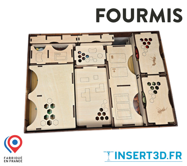 Fourmis - Insert de jeu compatible - livré assemblé