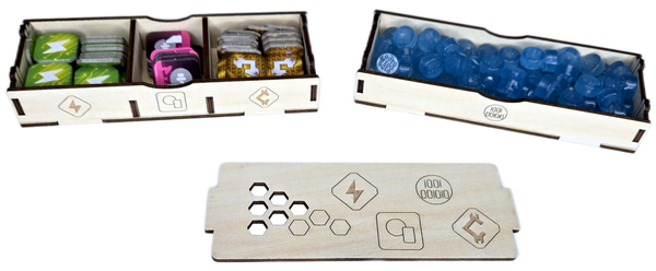 SETI + extension - Insert de jeu compatible - livré assemblé