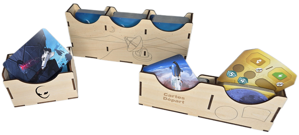 SETI + extension - Insert de jeu compatible - livré assemblé