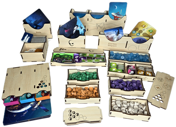 SETI + extension - Insert de jeu compatible - livré assemblé