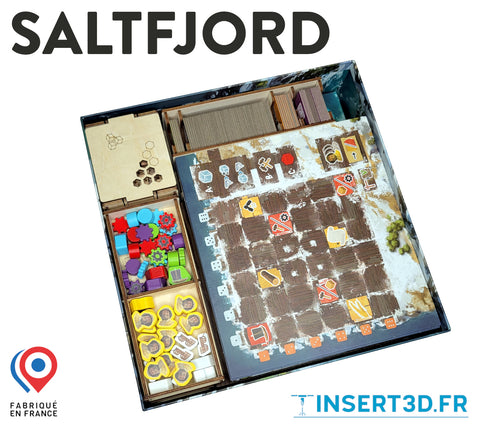 Saltfjord - Insert de jeu compatible - livré assemblé