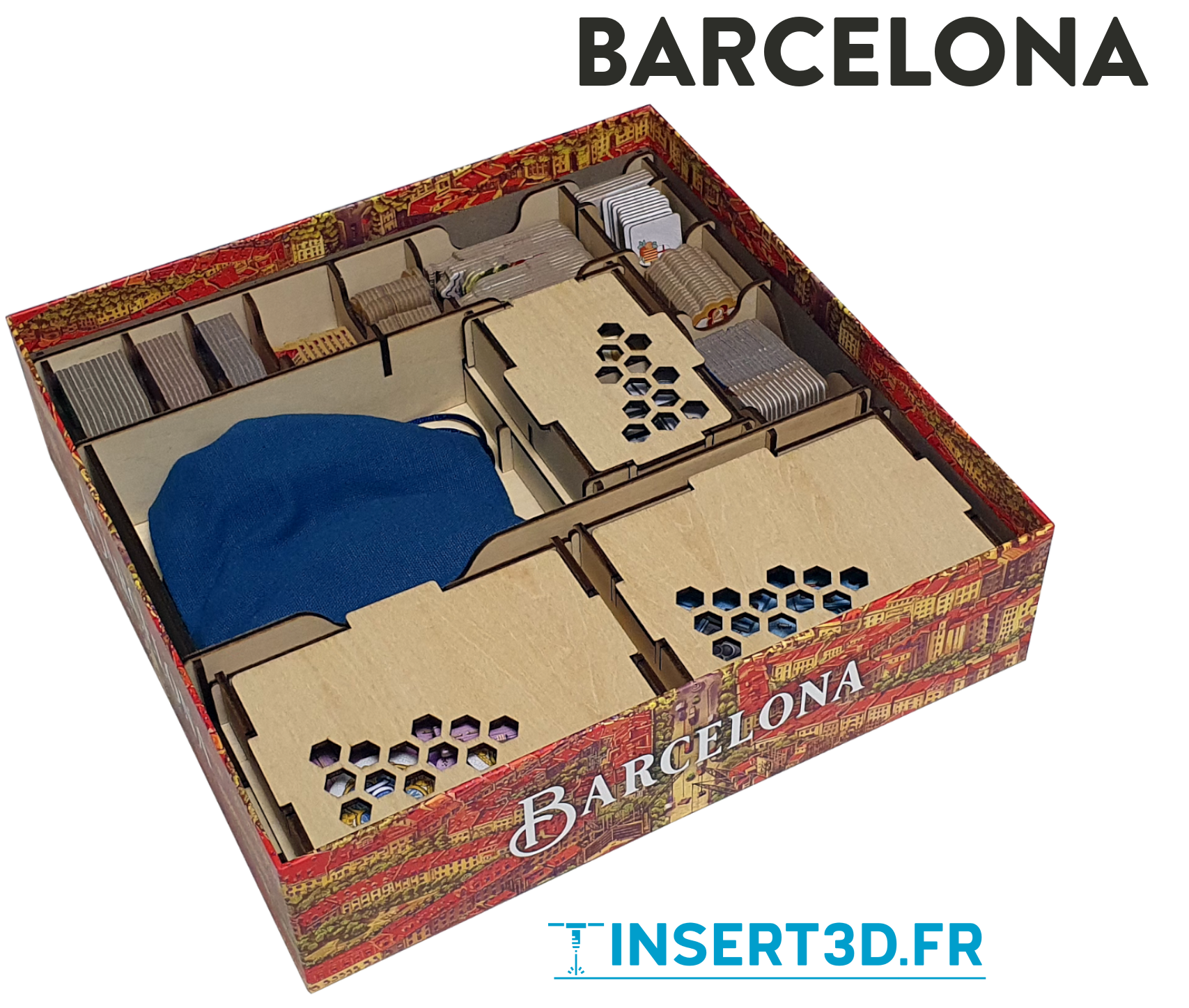 Barcelona - Insert de jeu compatible