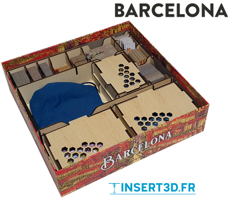 Barcelona - Insert de jeu compatible