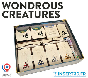 Wondrous Creatures - Insert de jeu compatible - livré assemblé